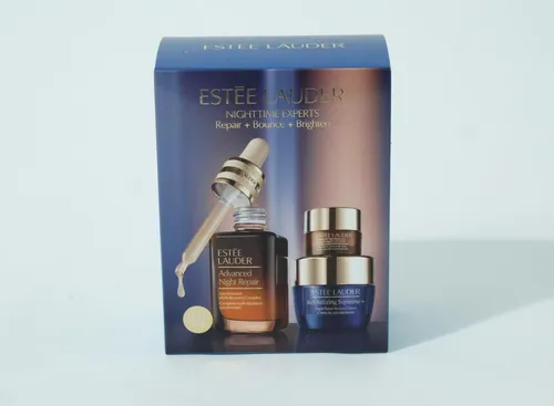 Estée Lauder Advanced Night Repair Repair Set - Gesichtspflegeset mit Serum, Augencreme und Nachtcreme für regenerierte, hydratisierte Haut und reduzierte Falten.