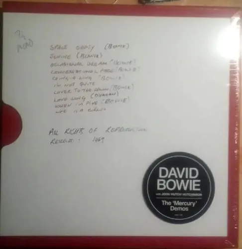 LP-BOX David Bowie Mercury Demos STILL SEALED, MONO, NEW OVP Parlophone
