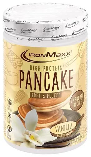 Backmischungen für Waffeln und Pfannkuchen von IronMaxx