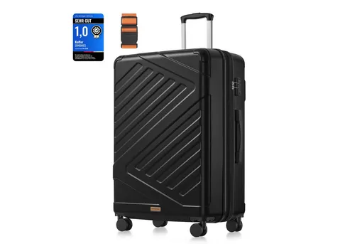 SONGMICS Hartschalen-Trolley Koffer mit TSA-Schloss und 4 Zwillingsrollen
