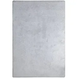 Steffensmeier Kurzflor Teppich Cambridge, Grau 80x150 cm - Hochwertiger Designer Teppich für Wohnzimmer oder Schlafzimmer, 100% Polypropylen, strapazierfähig und pflegeleicht, ideal für Fußbodenheizungen.
