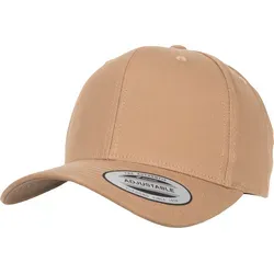 Flexfit 6-Panel Curved Metal Snap Cap, croissant