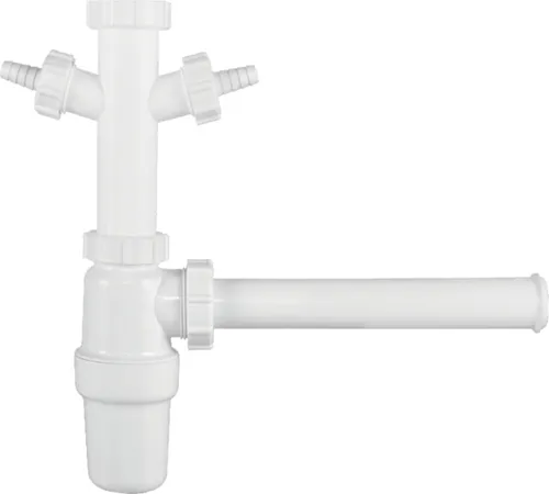 Siphon Flaschensiphon Röhrensiphon Kondenswasser Geruchsverschluss Ø 32 mm