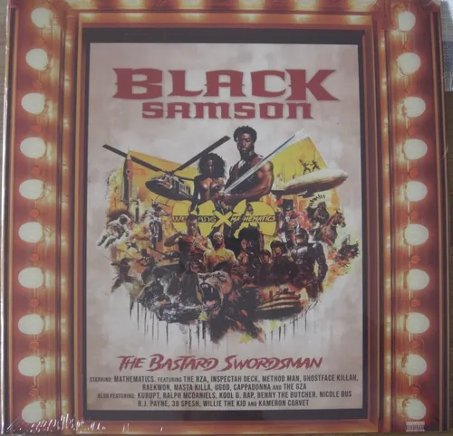 Wu-Tang Clan and Mathematics Black Samson, the Bastard Swordsman - PRESALE - Schallplatten: Limitierte Vinyl-LP des Wu-Tang Clans, ungebraucht und in perfektem Zustand, ideal für Sammler und Hip-Hop-Fans.