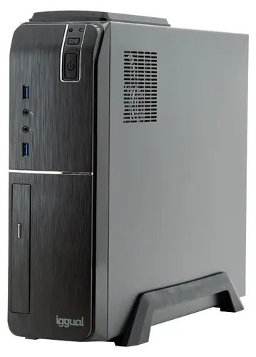 Mini-Tower PC-Gehäuse Igg316412 mit integriertem Netzteil für MicroATX Mini-ITX Mainboards