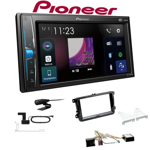 Produktbild Pioneer Multimedia Autoradio Bluetooth DAB+ für Volkswagen VW Jetta ab 2006