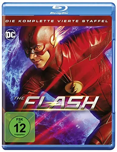 THE FLASH: STAFFEL 4 - Blu-Ray mit Grant Gustin und Candice Patton - Filme: Spannende Abenteuer der vierten Staffel auf Blu-Ray, ideal für Fans von Superhelden-Action!