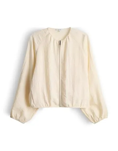 OPUS Damen Jacke | Leichter Blouson mit feiner Kreppstruktur - Der OPUS Blouson kombiniert lässigen Chic mit hochwertiger Verarbeitung. Ideal für moderne Frauen, die einen vielseitigen Look schätzen. Komfortabel und stilvoll für jeden Anlass – perfekt für den Alltag.