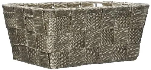 WENKO Aufbewahrungskorb Adria Mini Taupe von WENKO