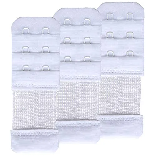 SAMGU BH Verlängerung 2 Haken Bra Extender 2 Hook Erweiterung BH Verlängerer Elastisch Gurt Komfortabel