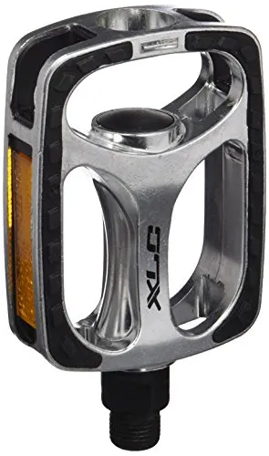 XLC Pedale City Comfort, Silber/Schwarz, 2501840400