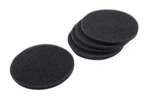 vhbw 5X Filter kompatibel mit Lunos ALD, ALD-R 160, e², e2, e2kurz, e2neo Außenwand-Luftdurchlass Lüfter - 140 mm - Ersatz für 9/FIB-3R, 037 214