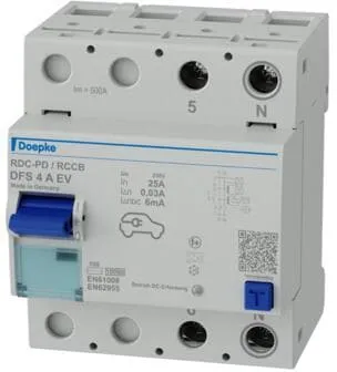 Produktbild Doepke DFS 4 025-2/0,03-A EV Fehlerstromschutzschalter