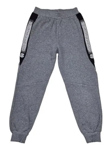Fashion Boy Jogginghose Freizeithose warm gefüttert in Grau, Gr. 140/146, J24.12