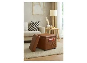 moebel-direkt-online Stauraumhocker Vicki mit Rollen von möbel direkt online