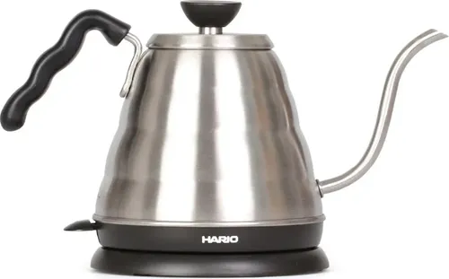 Hario V60 Buono elektrischer Wasserkocher - ergonomisch, mit Leerlaufschutz und präziser Wassersteuerung für optimale Kaffeekreationen