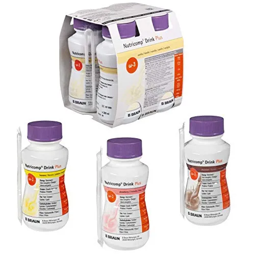 Nutricomp Drink Plus Mischkarton von B.Braun VE 24x200ml