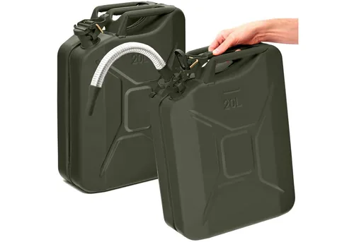 BW Benzinkanister Metall 20L mit Ausgießer von BW
