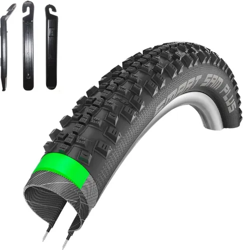 Schwalbe SMART SAM PLUS Performance Fahrradreifen DD GreenGuard Pannenschutz E-25 Fahrrad Decke Mantel 42-622 (28 x 1.60