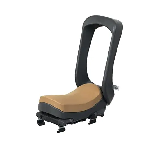 URBAN IKI Kindersitz Junior Bike Sitz Bincho Black/Kurumi Braun 5-10 Jahre (max 35 kg) Trägeranzug (120 bis 175