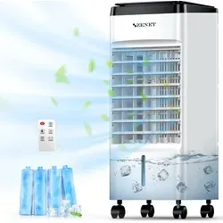 Zenet Zet-483 Mobile Klimaanlage – 4-in-1 Luftkühler mit Befeuchter, Reiniger & Ventilator