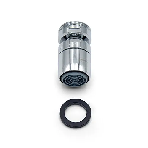 NEOPERL® Strahlregler Cascade SLC® AC mit Kugelgelenk, M 24 x 1, 13,5-15 l/min, verchromt, 01086097