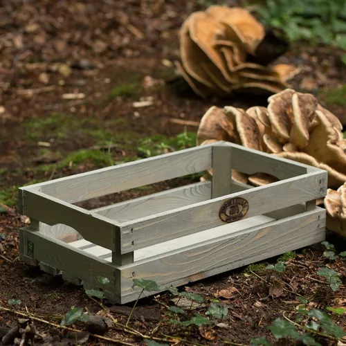 Nostalgische Kiste für Obst & Gemüse oder als Blumenkasten im Natural-Used Look