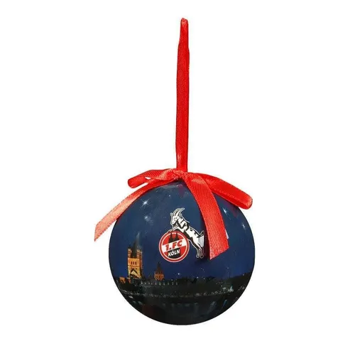 1. FC Köln Armband 1 FC K Weihnachtsbaumkugel Skyline