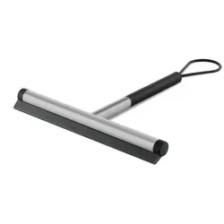 Zack Badwischer, 24x21.5 cm - Für streifenfreies Wischen - Sonstige Reinigungsgeräte, ideal für Glaswände und Fliesen, mit schützenden Endkappen und drehbarer Aufhängung für einfache Handhabung.