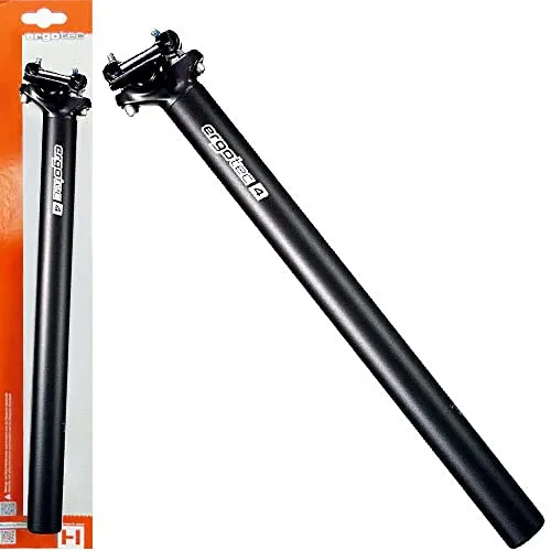 ErgoTec ATAR 2 Patentsattelstütze Schwarz Einheitsgröße von Ergotec