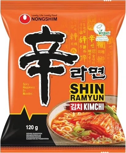 Nong Shim Instantnudeln Kimchi Ramyun – 20er Vorteilspack von Nongshim