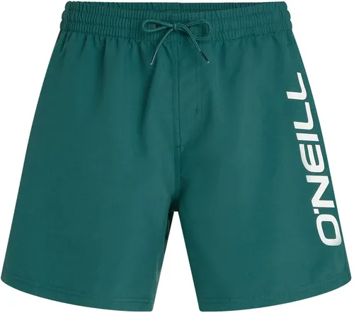 O'Neill Badeshorts O M - Botanischer Look - Stylische Badeshorts in der Farbe BOTANICAL HEAT, Größe M. Hergestellt aus 50% recyceltem Polyester für umweltbewusste Badeausflüge. Ideal für den Sommer!