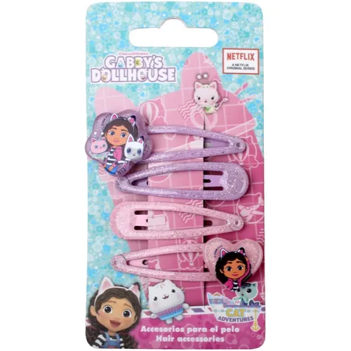 Gabby's Dollhouse Hair Accessories Haarspangen für Kinder 4 St.