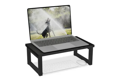 relaxdays Monitorständer im Industrial Desig, (L)