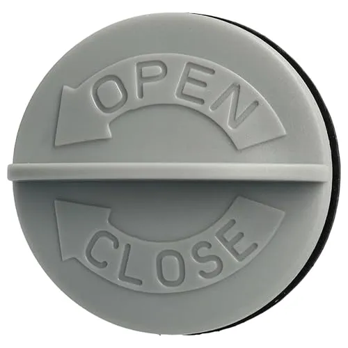 vhbw Patronenfilter Verschlussschraube kompatibel mit Kärcher A2000, A 2014 CarVac, A 2003, A 2004, A 2024 pt, A 1001, Grau, Weiß