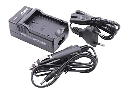 vhbw Ladegerät kompatibel mit Pentax D-Li109 Kamera Camcorder/Akku - Ladeschale, Kfz-Adapter, Ladeanzeige, 8,4 V