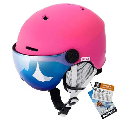 Meteor Skihelm für Kinder & Erwachsene – Sicherer Snowboardhelm für Jungen und Mädchen