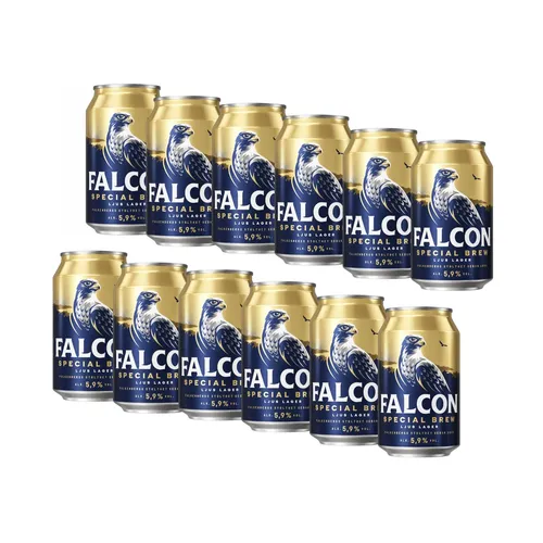 12x Falcon Special Brew 5,9%vol. 0,33l inkl. 3,00 € EW-Pfand
