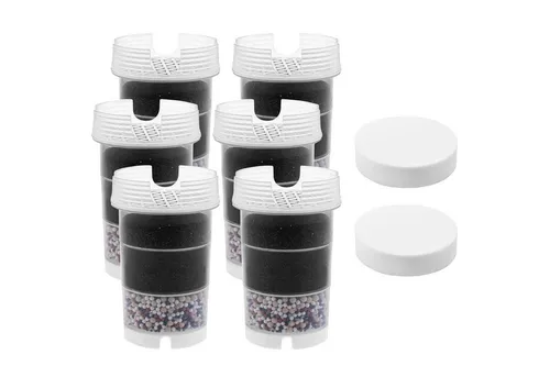 AcalaQuell Wasserfilter Jahrespaket - Zubehör für Kannenfilter - Filterzubehör für AcalaQuell Modelle: Swing, Sunny, Wassetto, One, Silizia. Hochleistungsaktivkohle sorgt für reines Wasser, frei von Schadstoffen und reich an Mineralstoffen, für gesundes und wohlschmeckendes Trinkwasser.