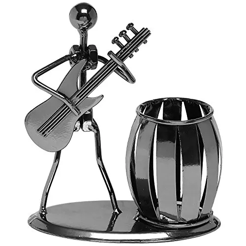 Cisixin Desktop Zubehör Multipurpose Metall Gitarre Bleistift Halter