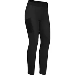 Bergson Fahrradhose SUNDRA COMFORT (mit Sitzpolster) Damen Fahrradhose, bielatisch, tight, Normalgrößen, schwarz schwarz 46
