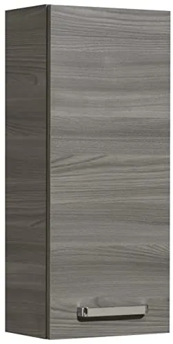 Pelipal Badezimmer Hängeschrank Quickset 912 in Sangallo Grau - Hängeschrank fürs Bad mit 1 Tür und 2 Einlegeböden, feuchtigkeitsbeständig und stilvolles Design in Sangallo Grau für mehr Ordnung im Badezimmer.