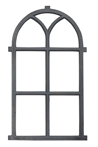 Aubaho Dekoobjekt Stallfenster - Scheunenfenster aus Gusseisen - Fliegengitter im rustikalen Design, aus robustem Gusseisen gefertigt und vielseitig einsetzbar als Deko oder Gitter für Scheunen und Gartenhütten.