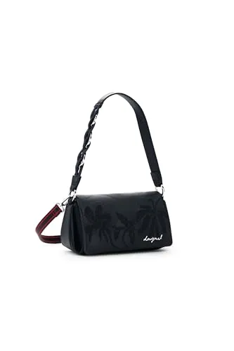 Desigual Mirenis Naron Mini Flap Bag Umhängetasche Schwarz in schwarz von Desigual