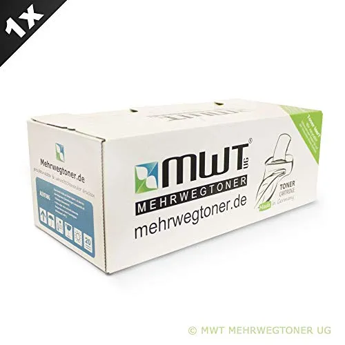 Mehrwegtoner 1x MWT Drucker Patrone für Ricoh SP3410sf SP3410dn SP3400sf SP3400n SP3410n ersetzt 406522 407648 SP3400HA Schwarz