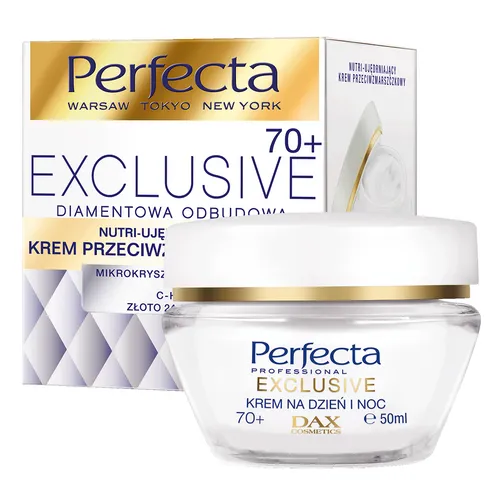 Perfecta Exclusive 70+ Creme Anti-Falten Hautpflege Tagespflege Damen 50 ml