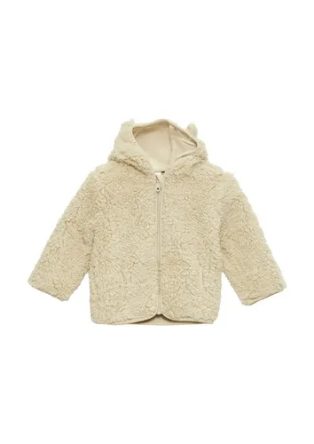 s.Oliver Junior Outdoorjacke - Kuschelige Teddyplüsch-Jacke für Babys von 0-2 Jahren, hält warm und ist ideal für kühle Tage und Spaziergänge.