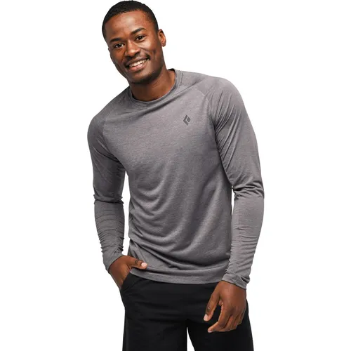 Black Diamond M Lightwire LS Tech Tee steel grey (0034) MED von Black Diamond
