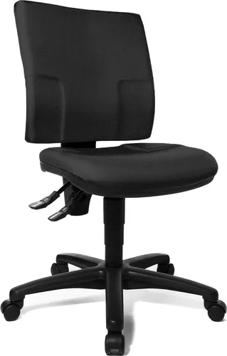 Steelboxx Drehstuhl - Ergonomischer Bürostuhl mit stufenlos verstellbarer Rückenlehne - Bürostuhl mit ergonomischem Muldensitz und stufenlos verstellbarer Rückenlehne, ideal für komfortables Arbeiten. Max. Nutzergröße: 1,92 m, GS zertifiziert.