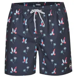 HAPPY SHORTS Badehose HAPPY SHORTS Herren Badeshorts Strandshorts Shorts Surfboards S - XXL blau L